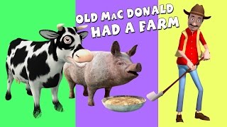 Old Macdonald Had A Farm Nursery Rhyme Song 3D Animation Kidzone