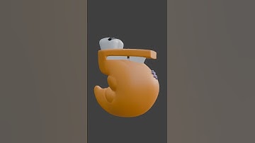 Number Lore 5 *updated 3D model* #blender3d