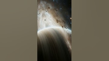 Stardust Around New Planet Still Being Formed In Deep Outer Space In Action #space #spaceart #music