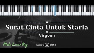Surat Cinta Untuk Starla – Virgoun KARAOKE PIANO - MALE LOWER KEY