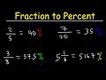 Fraction to Percent Conversion