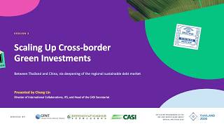 Scaling Up Cross-Border Green Investment