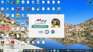 How to take mail backup for MARG ERP9+Software