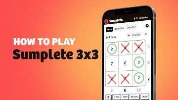 How to Play Sumplete 3x3