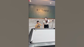 trong cái khó ló cái khôn #funny #bida #billard #trending #girl