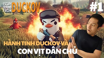 Escape From Duckov #1 | Shark Tuấn Và Con Vịt Dân Chủ Khám Phá Hành Tinh Duckov