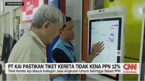PT KAI Pastikan Tiket Kereta Tidak Kena PPN 12%