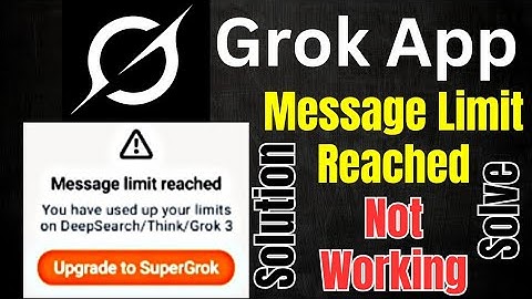 Grok App Message Limit Reached Problem Tamil | Grok App Not Working | Grok App Ghibli Photo Error