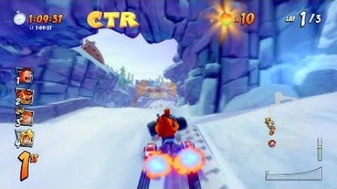Polar Pass - All CTR Challenge Token Letter Locations - Crash Team Racing Nitro-Fueled