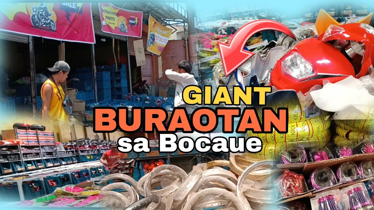 MALAKING BURAOTAN SA WAKAS BOCAUE BULACAN, MOTORCYCLE PARTS AT ACCESSORIES UPDATE SA MGA STOCKS
