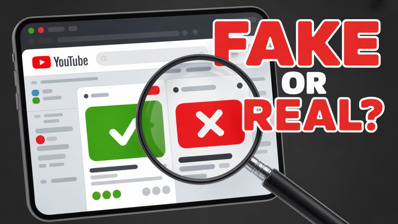 Check if a YouTube Video or Channel is FAKE or REAL (Easy Tool) - YouTube