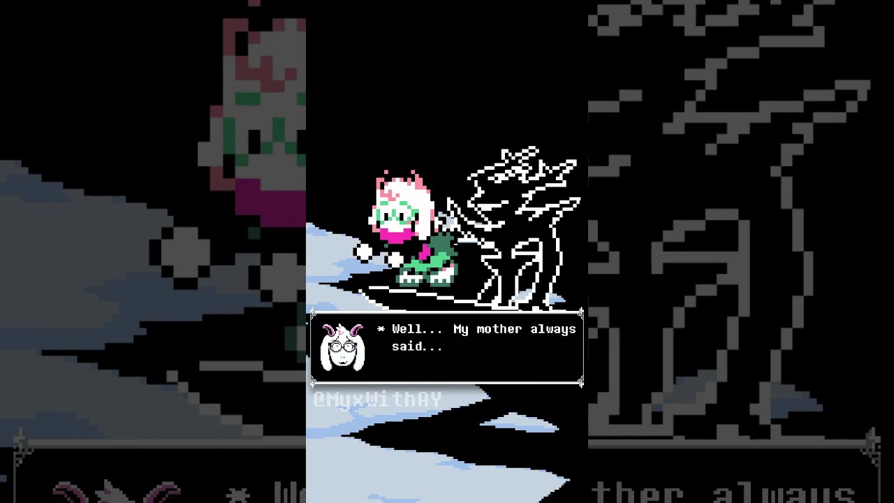 Ralsei Is WAY Too Positive Deltarune Undertale Animation Memes Shorts Fyp