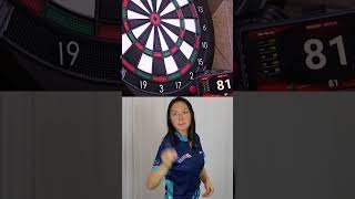 ❌✔️✔️ How to Miss 161 Checkout w/ 18g Shot Zen Kensho Soft Tip Darts on Granboard 3S #shotdarts screenshot 2