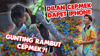 DILAN CEPMEK CAPIT IPHONE?!! GUNTING RAMBUT ORANG LAIN KASIH 1 JUTA!!