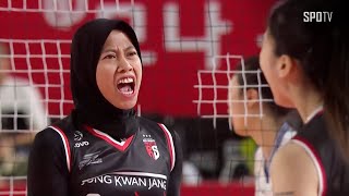 [V-League] - Highlights | Big Win! Saling Balas Skor Tim Megawati dengan Hillstate! image