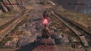 Cheese the mini boss | Seven Ashina Spears - Shikibu Toshikatsu Yamauchi | sekiro masterclass