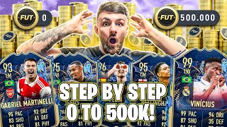 FASTEST way to go from 0 To 500K COINS in FIFA 23 (EASIEST way to go from 0 to 500K) *TRADING GUIDE*