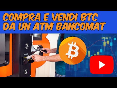 ? Come comprare e vendere Bitcoin da un ATM senza KYC (No documenti) in contanti o carta di credito?