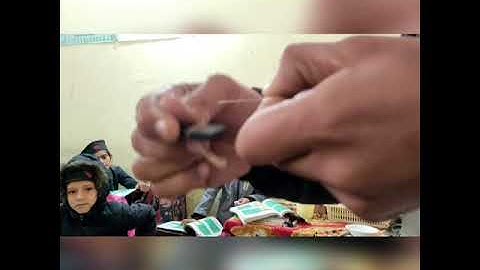 Making a compass needle, Using no cost, low cost material. (Classroom activity class 5) SNC