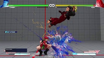Cammy instant ex dive kick