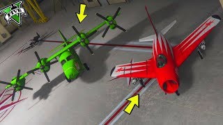 GTA 5 PARTE 2 COMPRIAMO E MODIFICHIAMO TUTTI GLI AEREI DA GUERRA !! GTA 5 ITA DLC SMUGGLER'S RUN