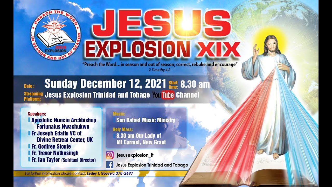Jesus Explosion XIX - December 2021 - YouTube