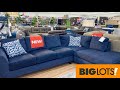 BIG LOTS FURNITURE SOFAS COUCHES ARMCHAIRS TABLES BEDS SHOP WITH ME SHOPPING STORE WALK THROUGH