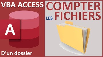 Nombre de fichiers dans un dossier en VBA Access