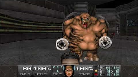 Doom BTSX (Unity), E1M19 Christmas Golf Asphyxiation (NM-Pacifist) - 1:03.60