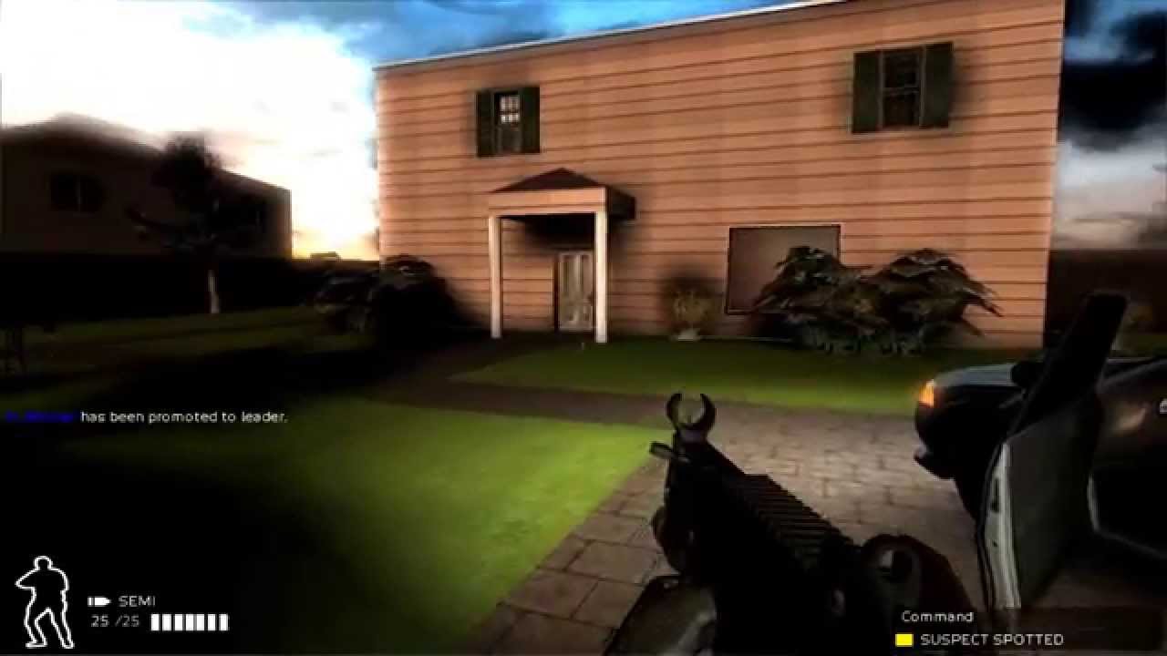 SWAT 4 SSF: Operation Dusk Till Dawn (no damage, lone wolf)