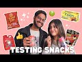 Testing International Snacks with @Kritika Khurana Did We Like Anything🤢 Tested by Shivesh