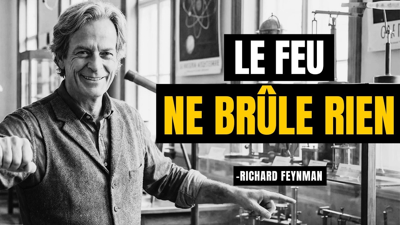 Pourquoi Le FEU BRÛLE? La Réponse de Feynman Qui Va Te Faire Réfléchir