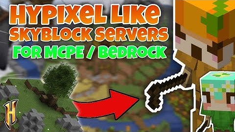 Top 4 *NEW* Hypixel Like Skyblock Servers For Mcpe (Bedrock Edition) XBOX, PS4 2023