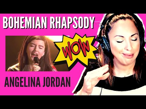 ▶️ Vocal coach | ANGELINA JORDAN REACTION | Bohemian Rhapsody | INCREIBLE!  (subtítulos )