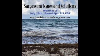 Sargassum Issues and Solutions Webinar July 24, 2020