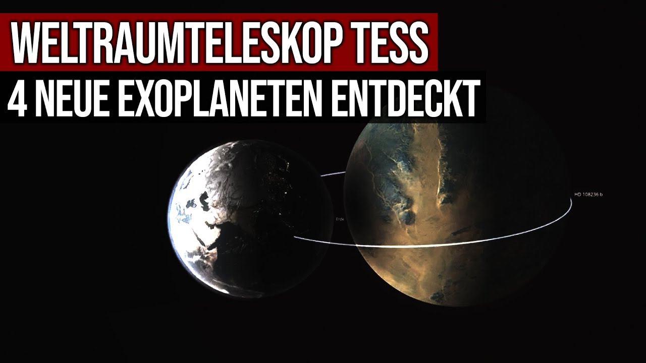 ⁣Weltraumteleskop TESS - System mit 4 Exoplaneten entdeckt - HD 108236