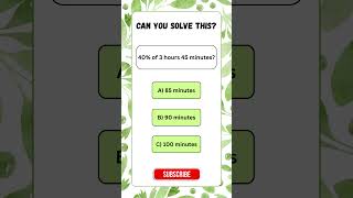 only 1% people can solve this? #shortsvideo #problemsolving #maths #trending #mathematics