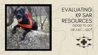 Evaluating SAR K9 Resources: by Base Medical 451 views 1 year ago 3 minutes, 33 seconds