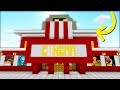 Minecraft Tutorial: How To Make A Modern Cinema "2019 City Tutorial"