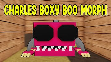 UPDATE - How To Find CHARLES BOXY BOO  Morph in Find The Backrooms Morphs