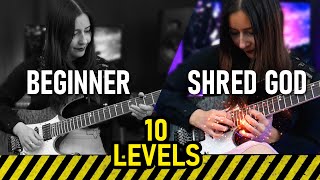 10 LEVELS OF GUITAR SOLOS