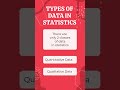 Types of Data in statistics