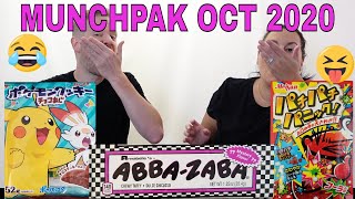 Never Before Seen American Candy? MunchPak OCT. 2020 Unboxing and Taste Test