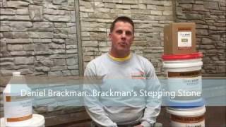 Stone Edge Surfaces Testimonial Daniel Brackman Brackman&#39;s Stepping Stone 0014