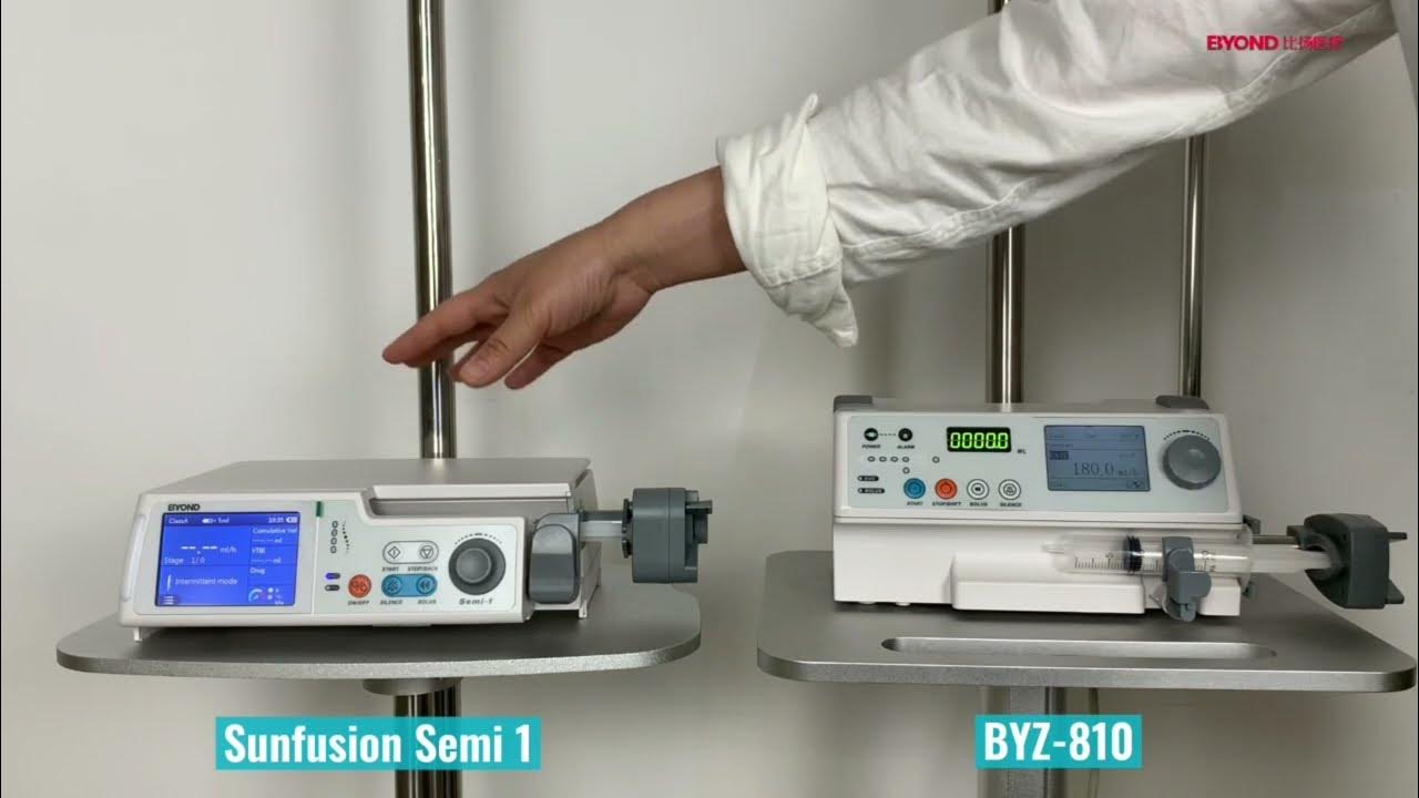 Pediatric Pump Operation Medfusion Syringe Pump YouTube