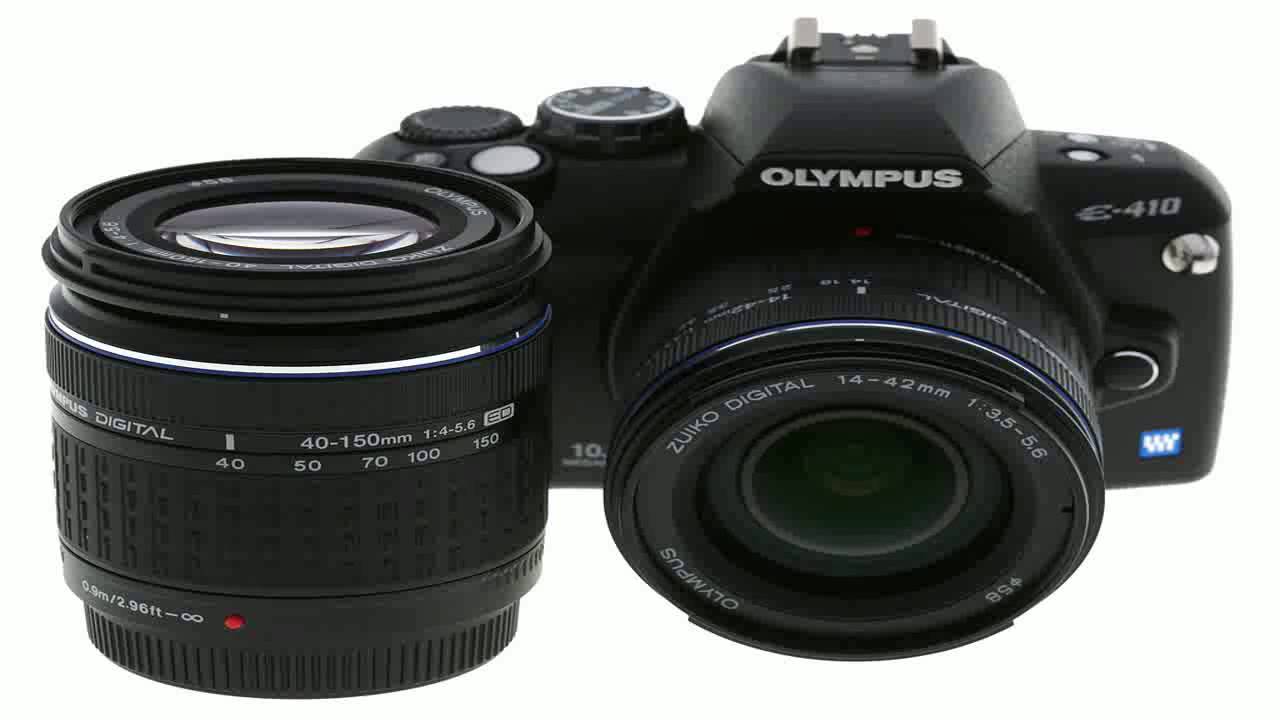 Olympus Evolt E410 10MP Digital SLR Camera with 14 42mm f3.5 5.6 Zuiko ...