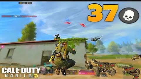 37 Kills SOLO VS SQUAD FULL GAMEPLAY CALL OF DUTY MOBILE BATTLE ROYALE