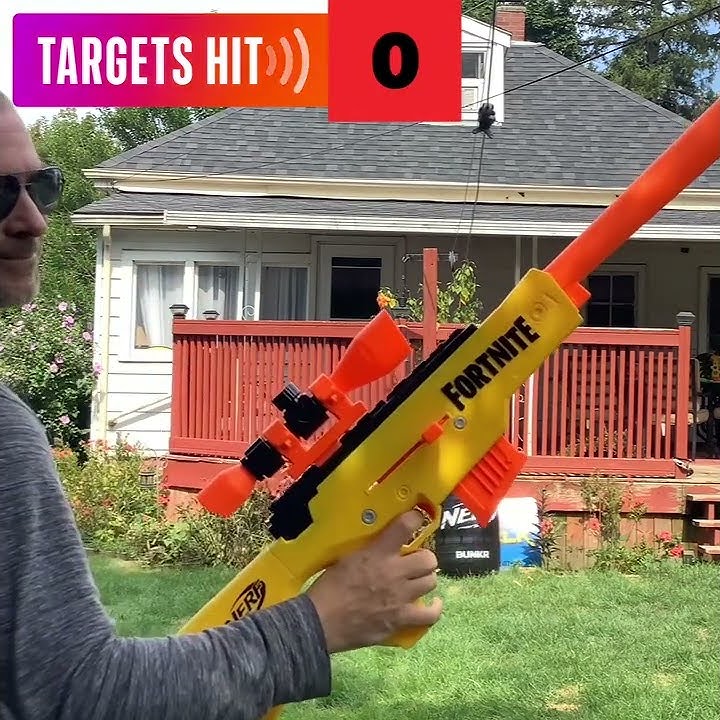 NERF Roblox Zombie Attack: Viper Strike (Sniper Rifle) NERF Gun Review –  Toy Reviews By Dad