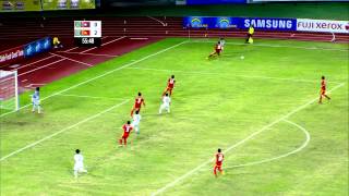 27th SEA GAMES MYANMAR 2013 Football 15/12/13 Laos v Vietnam