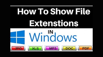 show extension files in windows